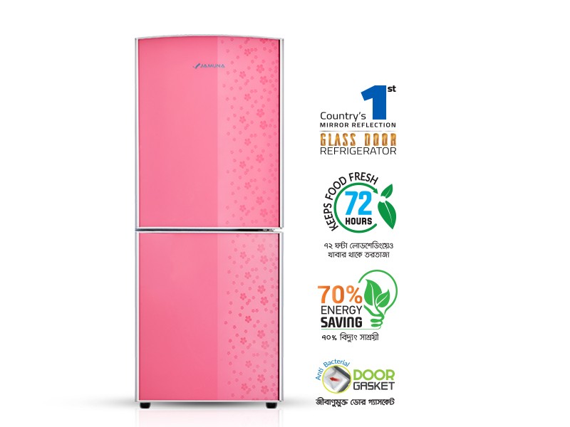 jamuna glass door refrigerator